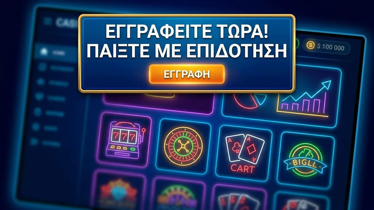 Εγγραφή με πακέτο μπόνους